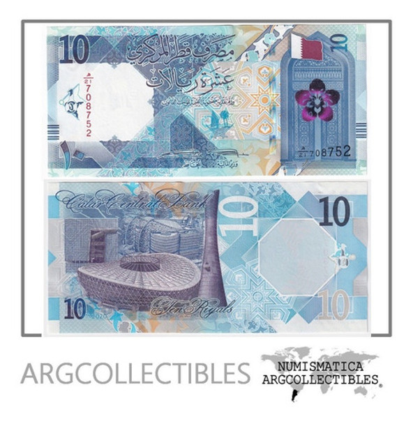 Qatar Billete 10 Rial 2020 Unc 0 Qatar Billete 10 Rial 2020 Unc 0