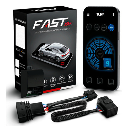 Módulo Pedal Acelerador Tury Fast Para Eclipse Cross Lancer 0