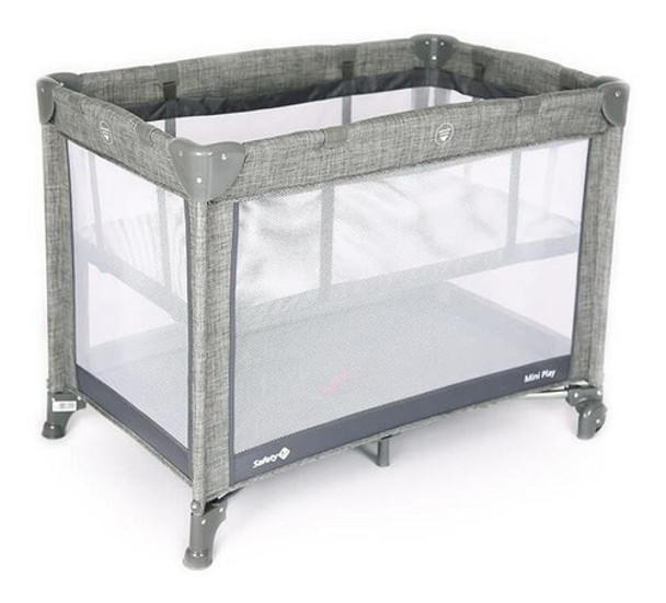 Berço Portátil Mini Play It Grey- Safety 1st 0 Berço Portátil Mini Play It Grey- Safety 1st 0