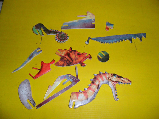 Dinosaurio Dino Troquelado Respuestos Maqueta Miniatura 0