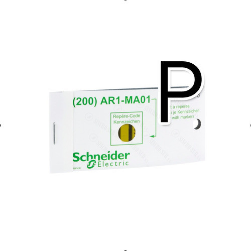 Identificador Lengueta Puntera Tiff Letra P Schneider Ar1 0