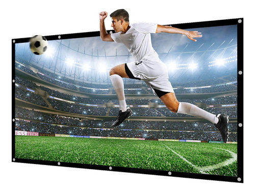 Nierbo - Pantalla De Proyeccin De Lona. 180 Pulgadas 0