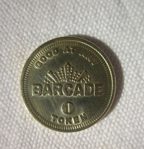 Ficha De Maquinita Arcade De Barcade 0