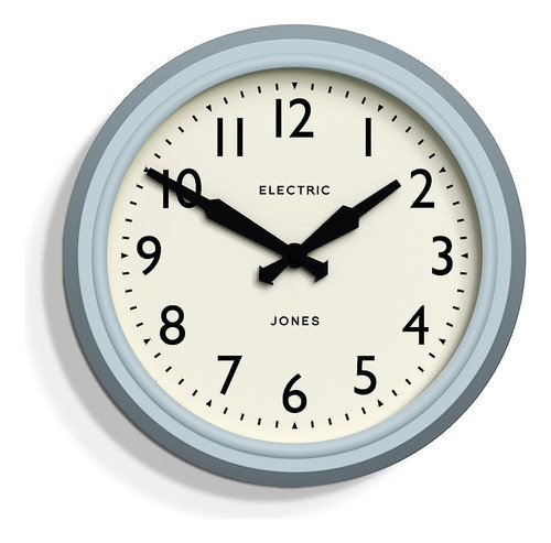 Jones Clocks Tele Round Wall Clock - Reloj Retro - Reloj 0