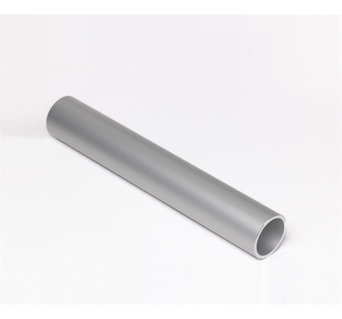 Perfil De Aluminio Caño Redondo 41,8 X1,5mm Natural X 6 Mts 0