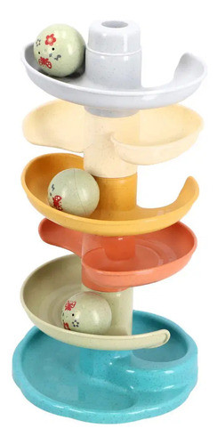 Torre Tobogan De Bolas Juego Didactico P/bebe Baby Favorite 0