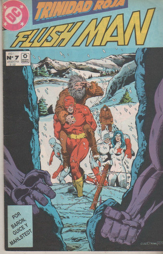 Revista ** Flush Man ** Nº 7 - D C - Año 1992 - Flash 0