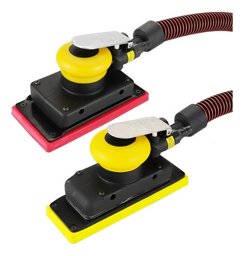 Lixadeira Pneumática Seca Retangular Para Pintura De Carros 0