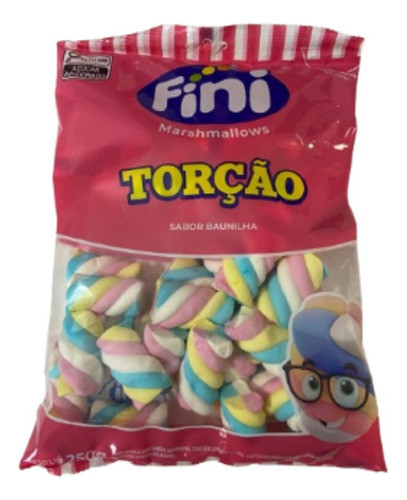 Marshmallows 250g Fini - Torção Baunilha 0