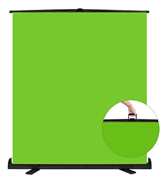 Yesker Green Screen Fondo Chromakey Plegable Portátil Resist 0