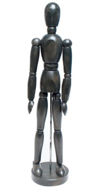 Boneco Manequim Articulado 30cm Sinoart - Preto Vintage 0