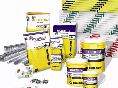 Material Tabiques Divisorios Durlock Knauff Revestimiento M2 0