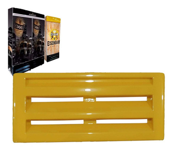Veneziana Rodapé Hussmann Arv570 72x32 Amarelo 0