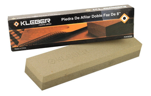 Piedra De Afilar Doble Faz 8  Kleber 0