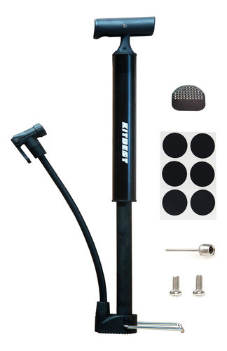 Kitbest Bomba Aire Piso Bicicleta Negro 0