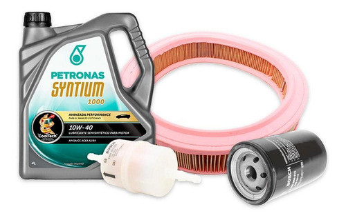 Kit Filtros + Aceite Syntium Vw Gacel 1.6 - 1.8 0