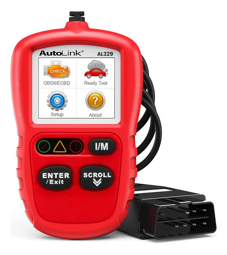Autel Autolink Al329 Obd2 Escaner, Actualizacion Del Lector 0