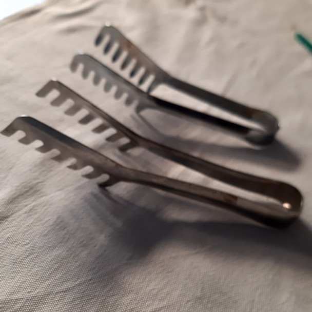 Pinzas Para Ensalada X 2 Acero Inoxidable 0