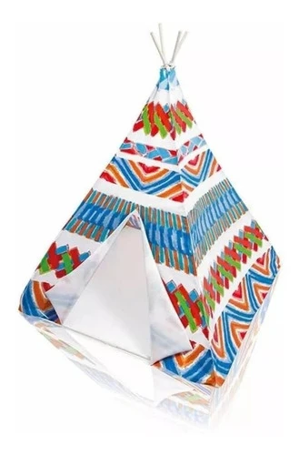 Carpa Tienda India Infantil Intex Teepee Lona 122x122x157 Cm 0