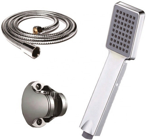 Duchero Lluvero Telefono Para Baño + Soporte + Manguera 0
