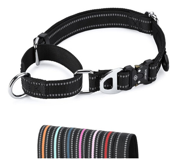 Jipimon Martingale Collar Para Perros Cojín Suave De Nylon R 0