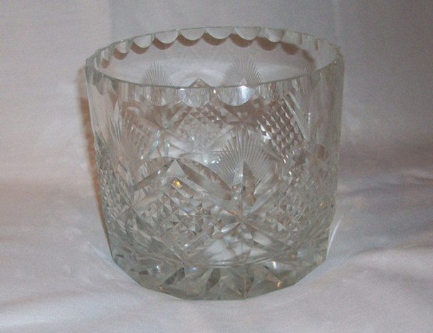 Hielera De Cristal Tallado Excelente Calidad 0