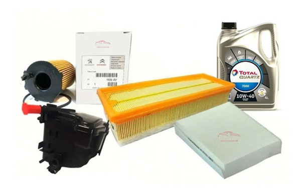 4 Filtros + Aceite 7000 Peugeot Partner 1.6 Hdi 16v 10-11 0 4 Filtros + Aceite 7000 Peugeot Partner 1.6 Hdi 16v 10-11 0
