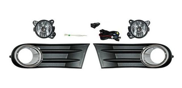 Kit Camineros C/aros Cromados Vw Gol 09-13 G5 Hatch 0