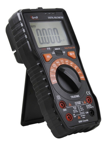 Multímetro Autorrango Profesional Gralf Mf-91b 0