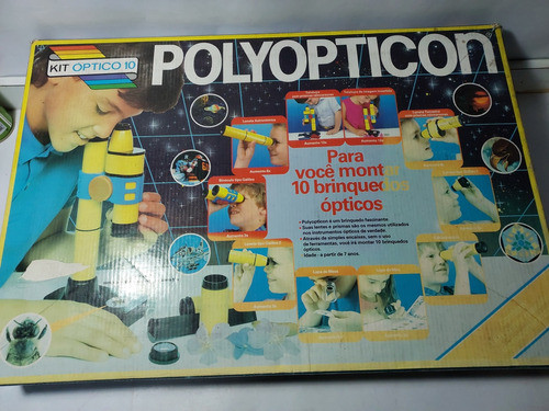 Kit Óptico Polyopticon 10 Completo Com Manual 0