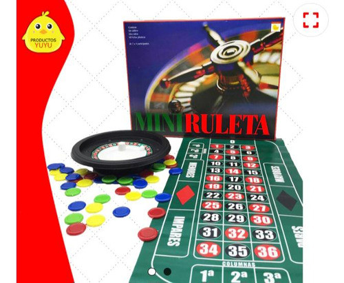 Juego De Mesa Mini Ruleta 0