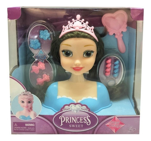 Muñeca Cabeza Para Peinar 0