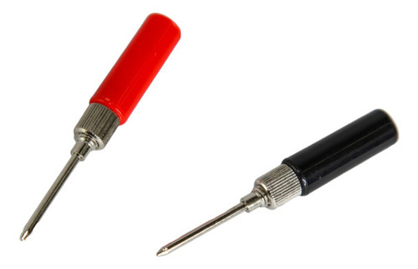 Puntas Tester Multimetro Prueba Corta 2.7cm 6cm X 10u Htec 0