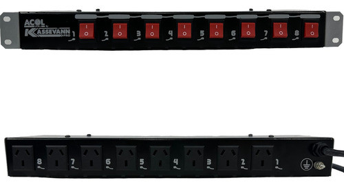 Consola Tablero De 8 Llaves Kassevann Para Iluminación Dj 0