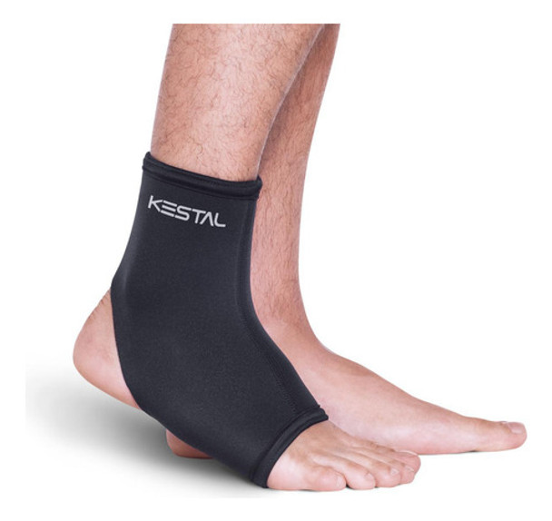 Tornozeleira Longa Kestal Ksn008 Preto Tamanho M 0