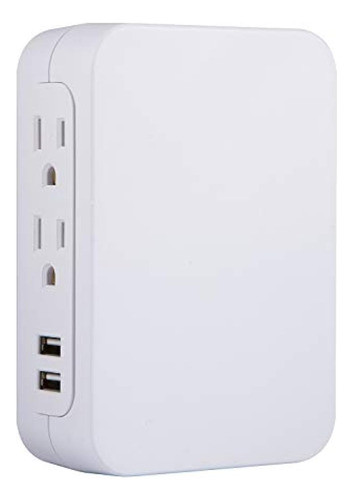 Ge Usb Protector Contra Sobretensiones Estacionario Blanco 0