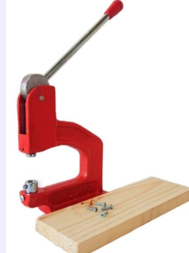 Maquina Para Broches Y Forrar Botones +4 Matrices 0