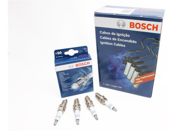 Kit Cables + Bujías Bosch Para Logan 1.6 8v Desde 2009 0