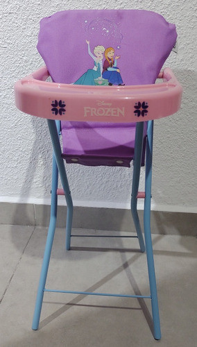 Sillita De Comer Para Muñecxs Frozen. Usada En Buen Estado 0