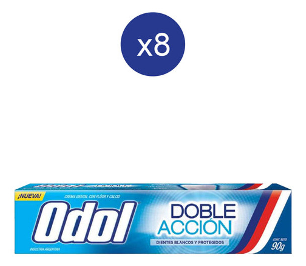 Pack Crema Dental Odol Doble Acción 90 Gr 0 Pack Crema Dental Odol Doble Acción 90 Gr 0
