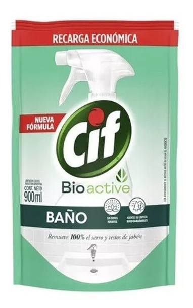 Cif Baño Doypack X 450ml Pack X 3 0