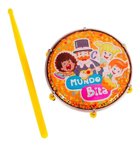 Tamborim Infantil --- Luen 6 Polegadas --- Mundo Bita 0