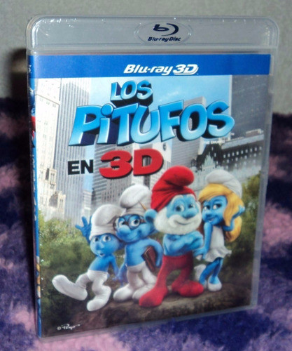 Los Pitufos - 3d Bluray - O 0