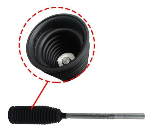 Precap Axial Con Fuelle Direccion Renault Kwid Original 0