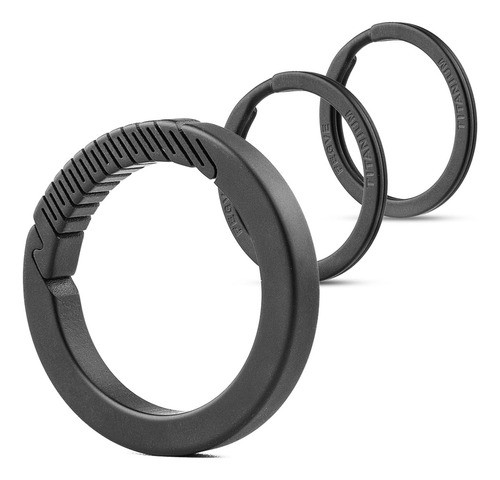 Fegve Llavero Con 2 Llaveros, Llavero De Titanio De Liberaci 0