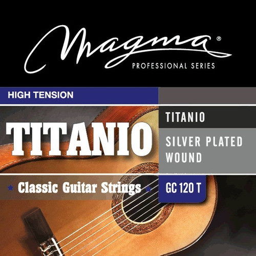 Encordado Para Guitarra Clasica Titanio Alta Magma Gc120t 0