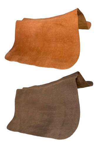 Sobrepuesto Imitación Carpincho Cuero Apero Recado Montura 0