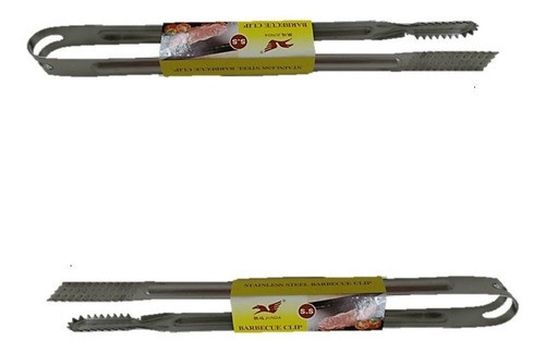 Pinza De Acero Para Asado 30cm- Bazarsinfrontera 0