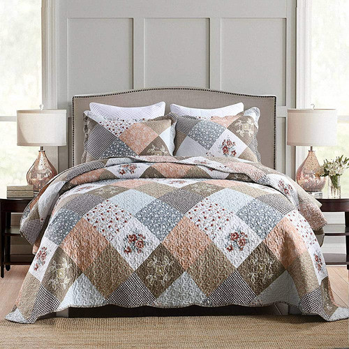 Honeilife Quilt Set Queen Size - 3 Piezas De Edredones De Mi 0