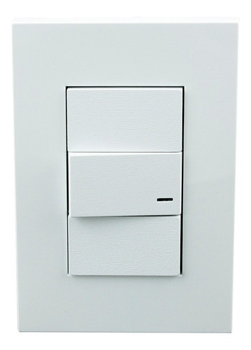 Llave De Luz Armada 1 Combinación Blanco Jeluz 0